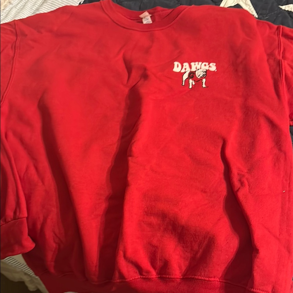Red Crewneck Sweater